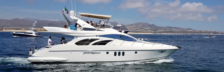 Luxury Boat Rental in Cabo San Lucas 55' Azimut