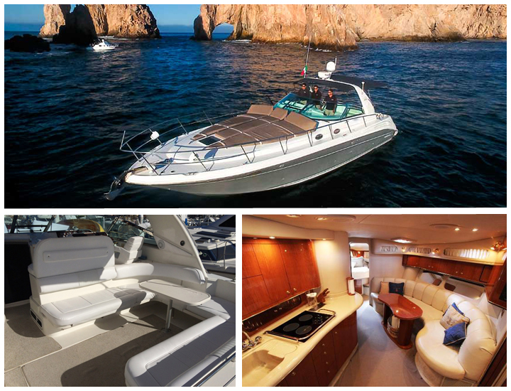 42' Searay Cabo Mexico Yacht Charters and Boat rentals