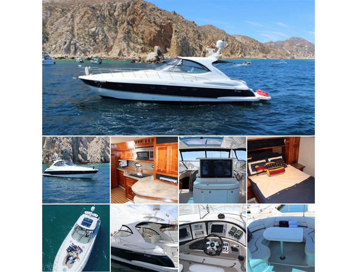 56' Cruiser Cabo Mexico Yacht Charters and Boat rentals
