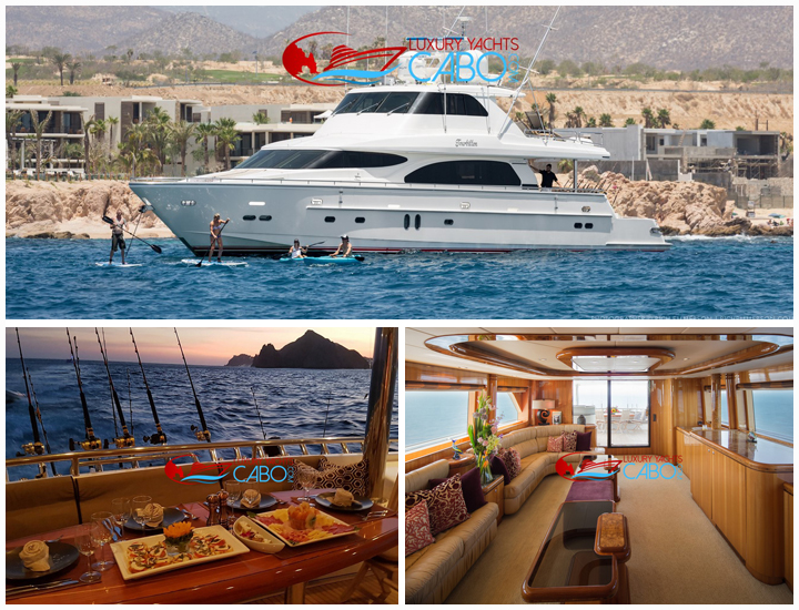 90' Horizon Luxury  Cabo Mexico Yacht Charters and Boat rentals